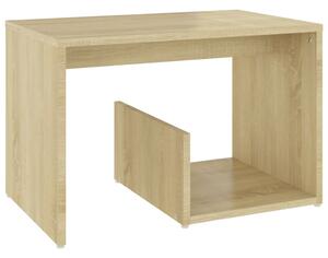 Side Table Sonoma Oak 59x36x38 cm Engineered Wood