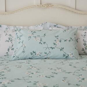 Edith Blue Standard Pillowcase Pair