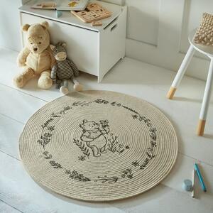 Disney Winnie the Pooh Cotton Circle Kids Rug