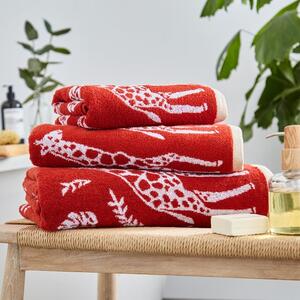 Giraffes Cotton Towel