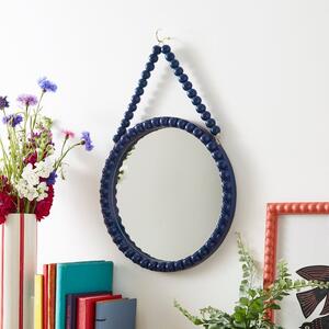 Bobbin Round Hanging Wall Mirror