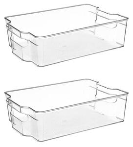 Set of 2 Fridge Storage Boxes