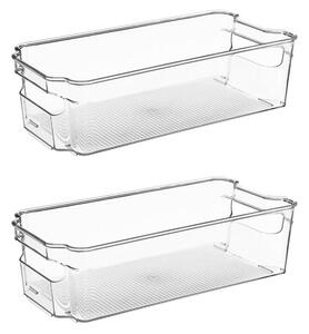 Set of 2 Fridge Storage Boxes