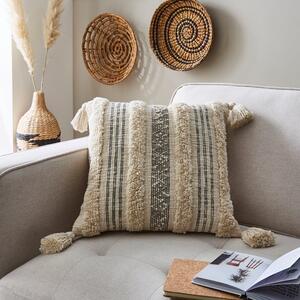 Samara Striped Cushion Natural