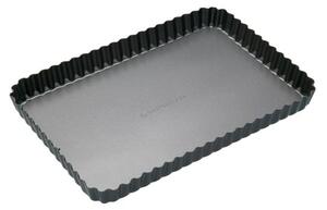 MasterClass Non Stick Fluted Rectangular Flan Quiche Tin 22cm x 31.5cm