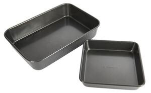 MasterClass Non Stick Twin Pack Roast Pan and Oven Tray