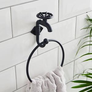 Vintage Tap Towel Ring