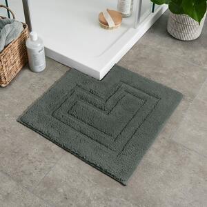 Luxury Cotton L Shaped Shower Mat