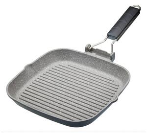 MasterClass Non-Stick Aluminium Grill Pan, 24cm