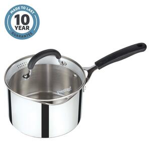 Prestige Made to Last Stainless Steel Saucepan, 20cm