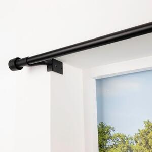 No Drills Stud Extendable Metal Eyelet Curtain Pole