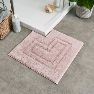 Luxury Cotton L Shaped Shower Mat