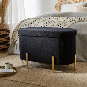 Boucle Lozenge Ottoman