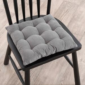 Steeple Grey Cotton Cord Seatpad