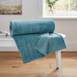 Amelia Recycled Throw Blanket, 200cm x 200cm