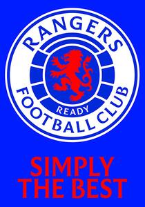 Poster Rangers FC - Simply the Best, (61 x 91.5 cm)