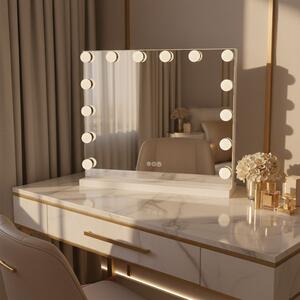 Mirror LED HOLLYWOOD White
