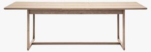 Whittle Extendable Dining Table in Smoked