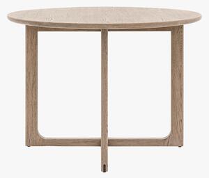 Whittle Round Dining Table in Smoked