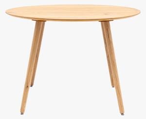 Modaro Round Dining Table in Natural