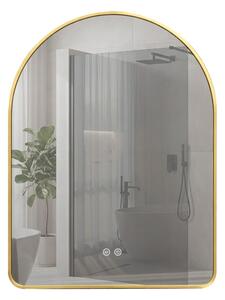 Mirror LED 80x60cm CAMLOT Brush Gold