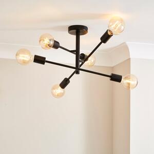 Koppla 6 Light Semi Flush Ceiling Light