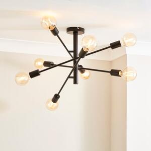 Koppla 8 Light Semi Flush Ceiling Light