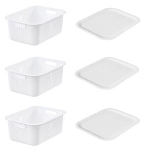 SmartStore Recycled Set of 3 10L Storage Baskets