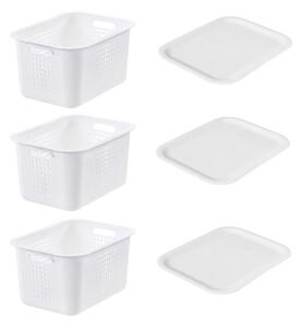 SmartStore Recycled Set of 3 13L Storage Baskets