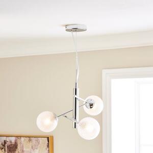 Vaughn 3 Light Semi Flush Ceiling Light