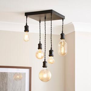 Keates 5 Light Flush Cluster Ceiling Light