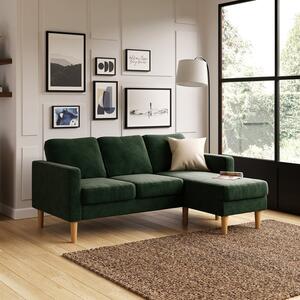 Jacob Corduroy Small Corner Chaise Sofa