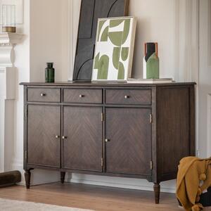 Matola Large Sideboard, Dark Wood