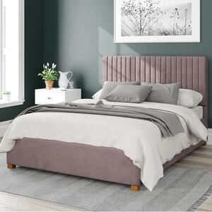 Grant Plush Velvet Ottoman Bed Frame