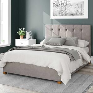 Hepburn Plush Velvet Ottoman Bed Frame