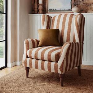 Charnwood Striped Boucle Occasional Armchair