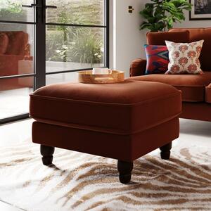 Beatrice Matte Velvet Footstool