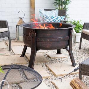 Brava Steel Banded Fire Pit