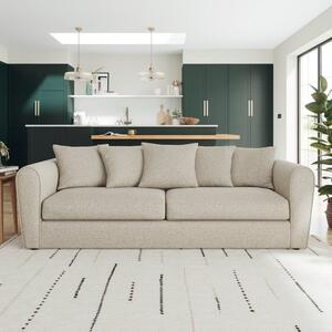 Blake Basket Weave Texture 4 Seater Sofa
