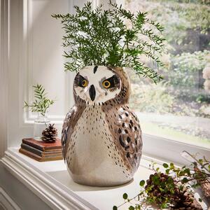 Owl Ceramic Vase