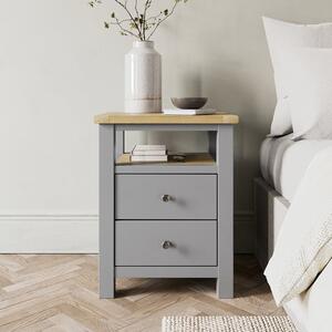 Olney 2 Drawer Bedside Table