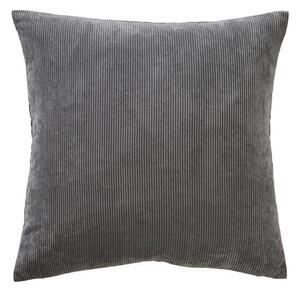 Corduroy Cushion, 55 x 55cm Charcoal