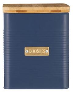 Otto Square Navy Cookie Canister