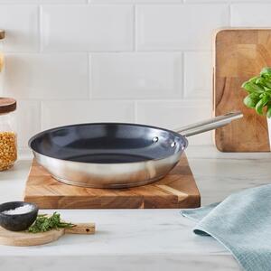 Recycled Stainless Steel Frying Pan, 28cm