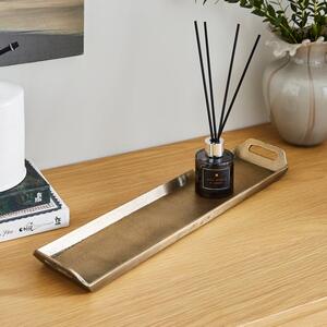 Long Thin Aluminium Decorative Tray