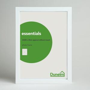 Essentials White Box Photo Frame