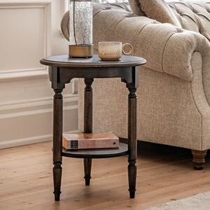 Matola Dark Wood Side Table