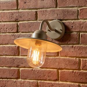 Lilium Glass Fisherman Outdoor Wall Light