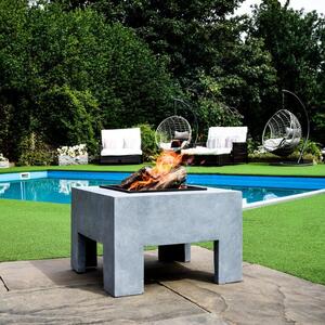 Square Firebowl & Console