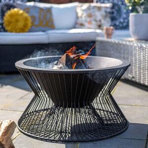 La Hacienda Milan Firepit, Black